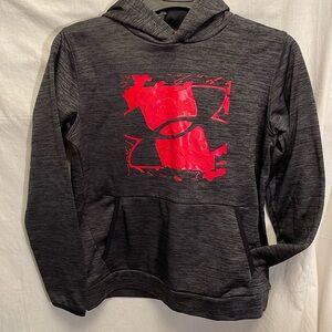 Under Armour Youth Large Gray Hoodie
